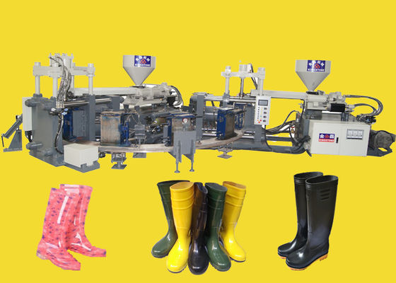 자동인 12 / 16 역 안전 부트 성형기 회전 테이블