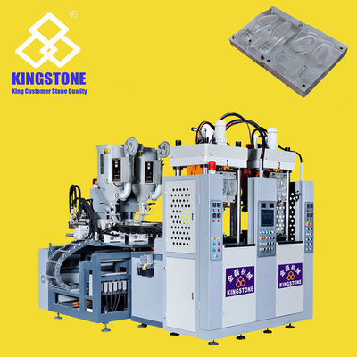 이중색에서 열 가소성 폴리우레탄 수지 TR TPR PVC 재료를 위한 두 정거장 정전기 서대기 성형기