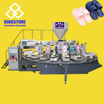 PVC 소재 24 정거장을 위한 회전식 신발 사출 성형기