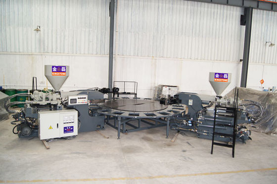 사출 성형 기계가 기계, 플라스틱을 만드는 20의 역 신발 유일한 형에 의하여 구두를 신깁니다