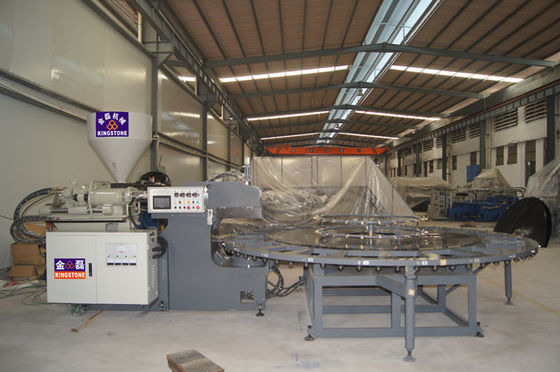 낮은 하이 힐 신발을 위한 24대의 역 안창 회전하는 사출 성형 기계