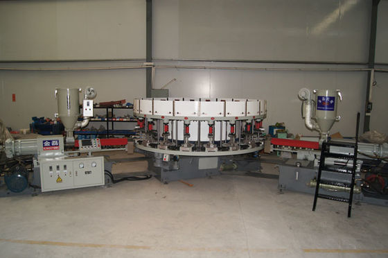 자동적인 신발 계속되는 기계, Pvc 유일한 직접분사 주조 기계