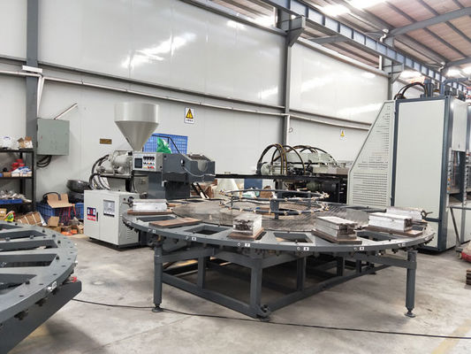 기계에게 PP/SEBS 물자를 위한 12/16/20/24의 역을 하는 유일한 형이 1명의 사람들에 의하여 구두를 신깁니다