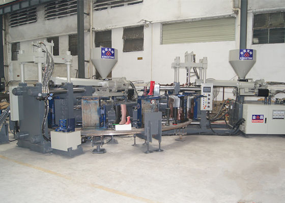 하는 PVC 구머부트스를 위한 55KW 이중색 사출 성형기