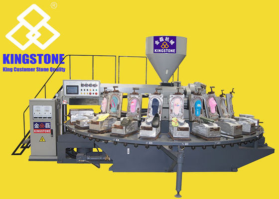 회전식 표 24 작업장 PVC는 신발 성형기를 슬맆퍼스