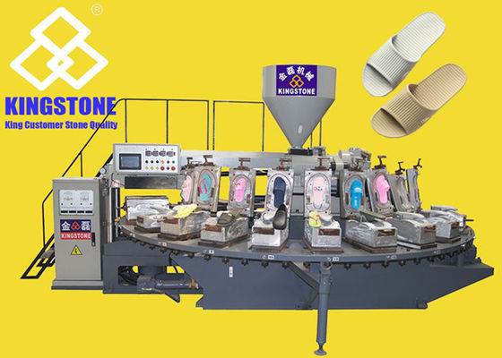 PVC 급변 인도의 가죽 샌들을 위한 자동 플라스틱 주입 성형기