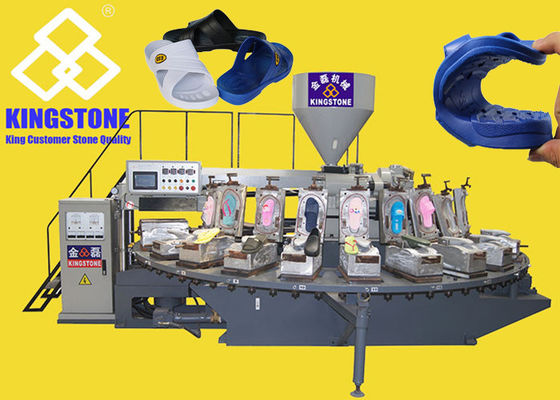 130 쌍 / 시간 PVC는 회전 테이블 사출 성형기를 슬립퍼