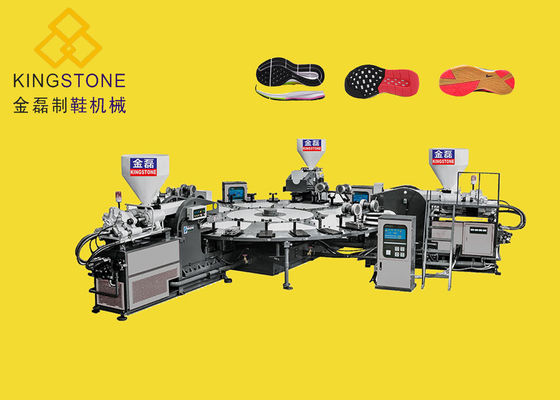 1 / 2 / 3 색 TPR PVC 서대기 제작은 플라스틱 신발을 위해 100-120pairs / 시간을 기계화합니다