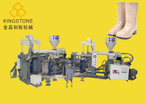 회전식 12 스테이션 구머부트스를 위한 자동 플라스틱 주입 성형기