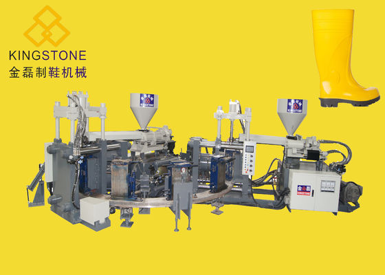 회전식 부츠 두배 컬러 주입 성형기 12 스테이션