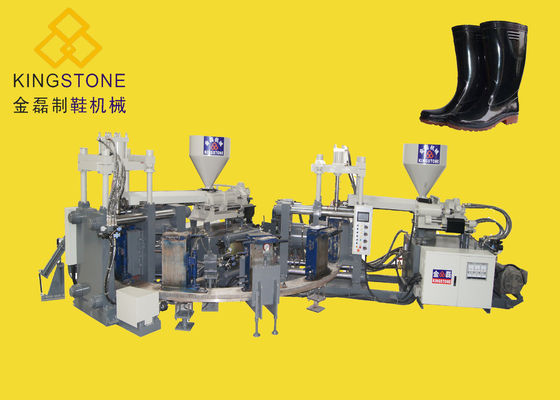 플라스틱 PVC 소재 신발 사출 성형기 이중색