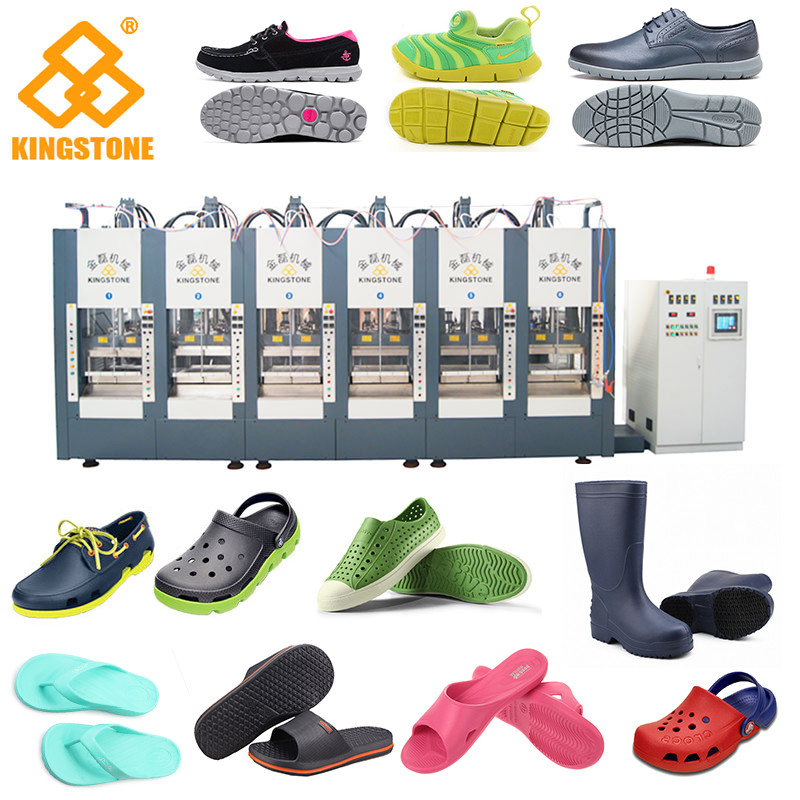 기계 수직 유형 10 역을 만드는 EVA 플라스틱 슬리퍼 Chappal